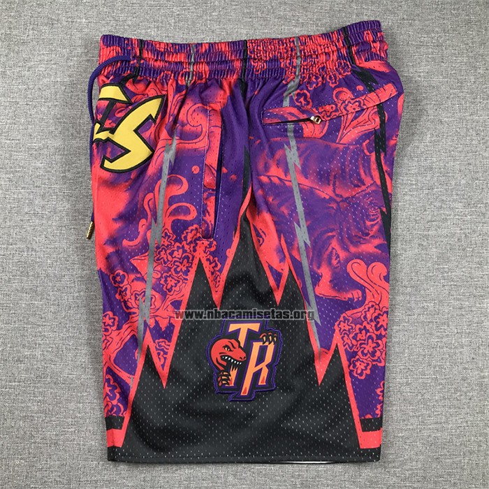 Pantalone Toronto Raptors Special Year Of The Tiger Rojo